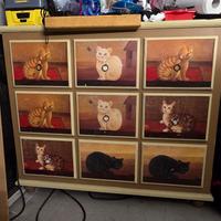 Cassettiera mobile stile provenzale