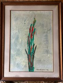 Quadro olio in cornice del pittore BALDO SAVONARI