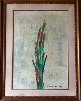 Quadro olio in cornice del pittore BALDO SAVONARI