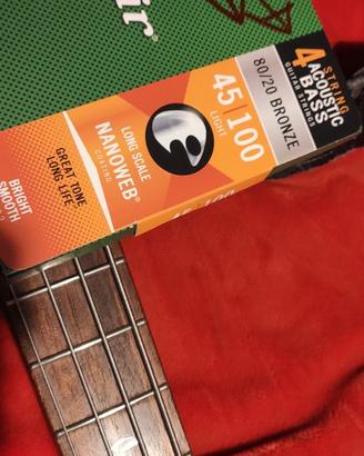 Corde ELIXIR per basso  acustico o elettrico