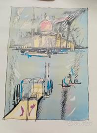 Fotolitografia del Maestro Remo Brindisi 