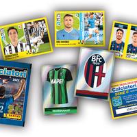 Figurine Panini Calciatori/Adrenalyn vari anni+Box