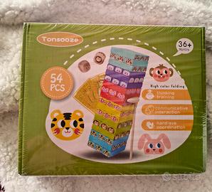 Gioco Torre Animali Tonsooze – 54 Pezzi