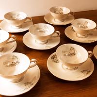 servizio caffè porcellana