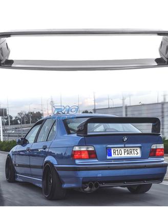 SPOILER BMW E36 LOOK M3 GT NERO LUCIDO