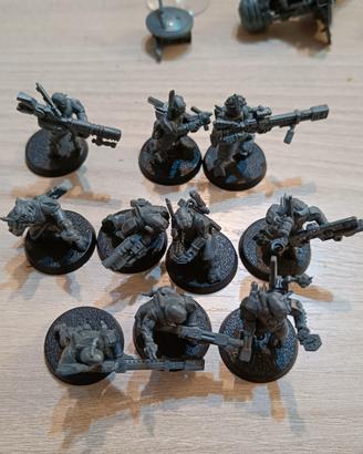 tau Pathfinder e kroot - Warhammer 40k