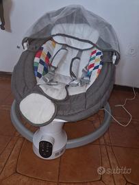 Altalena neonato elettrica 