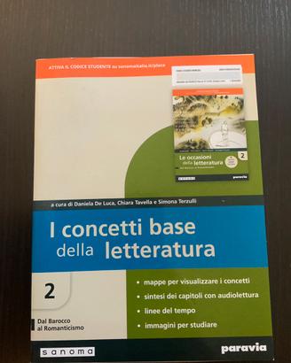 I concetti base della letteratura 9788839536549
