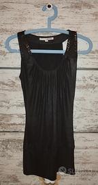 Vestito corto sexy nero