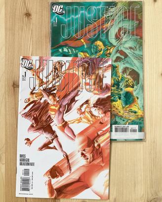 Justice: 1st & 2nd Printing Variant (DC Comics)
