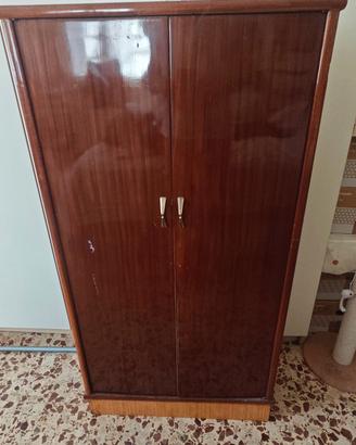 scarpiera vintage di modernariato laccata anni 60