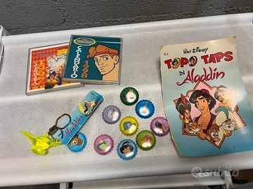 Lotto vari accessori / giochi vintage Disney