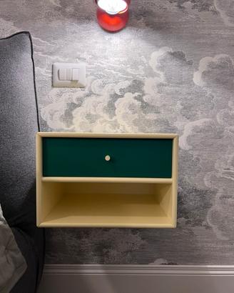 2 Comodini-  Montana Furniture - gialli e verdi