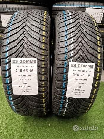 Subito ES GOMME 2 gomme 215 65 16 MICHELIN 4 STAGIONI RIF686