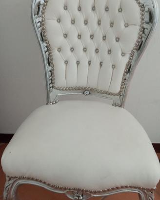 sedia stile barocco moderno 