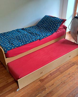 LETTO SINGOLO con LETTO ESTRAIBILE 