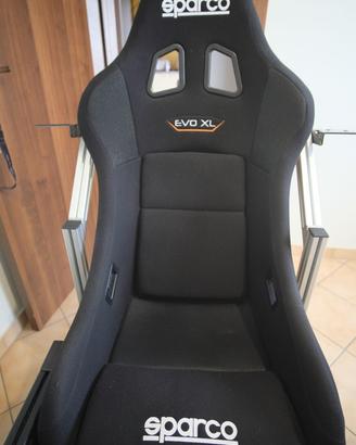 Sparco Evo xl sedile  per postazione simracing