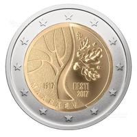 2 euro Estonia 2017 e 2018 FDC