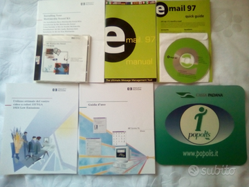 E-mail 97, Hp Multimedia Sound, manuali Pc anni 90