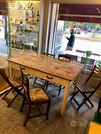 Tavolo vintage da giardino o interno