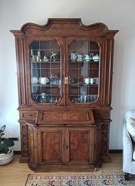 Mobile credenza in radica di noce
