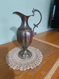 Brocca in peltro prima metà del XX secolo