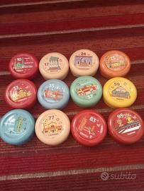 Collezione tappi yoga città italiane