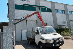 Iveco Daily 35 Ribaltabile + Gru Fassi F20