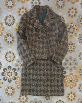 completo pied de poule grigio beige, 42