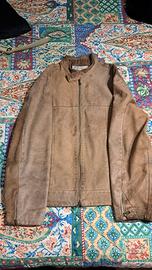 Giacca in Vera Pelle TG.XXL Marrone