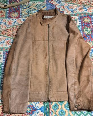 Giacca in Vera Pelle TG.XXL Marrone