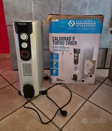 radiatore a olio con timer 2400W olimpia Splendid 