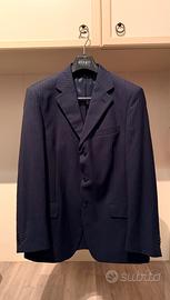 Giacca uomo blu notte 100% lana Tasmania - tg 52