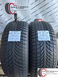 2 PNEUMATICI 235/55 R19 MICHELIN INVERNALI 70%