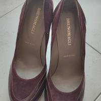 scarpe  bruno magli bordeaux 