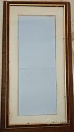 cornice con pass partout 35 x 70 cm.