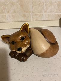 Thun due animali del bosco volpe e cervo