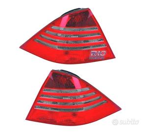 FANALI A LED MERCEDES CLASSE S W220 02-05 ROSSO