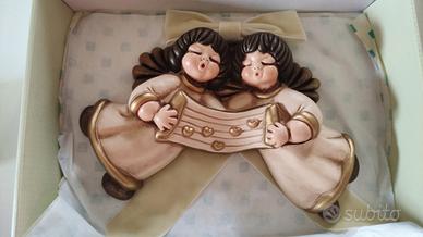 Coppia di Angeli da parete Thun