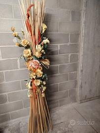 composizione di fiori secchi 