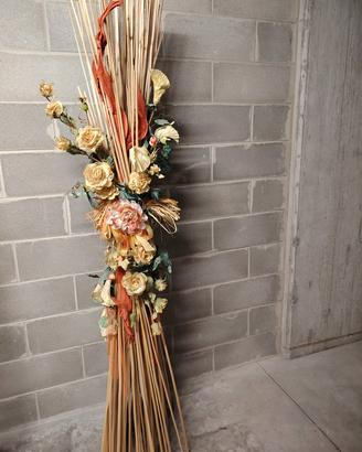 composizione di fiori secchi 