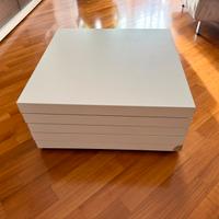 Tavolino Kristalia Rotor bianco