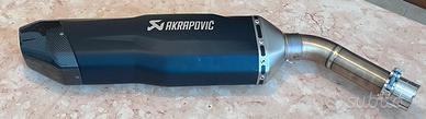 Terminale Akrapovic BMW nero/carbonio