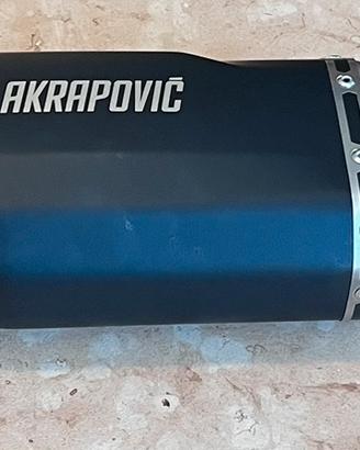 Terminale Akrapovic BMW nero/carbonio