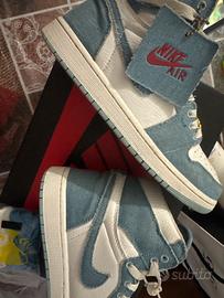 scarpe nike jordan in denim