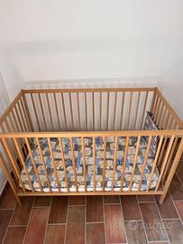 Lettino per bambini + materasso