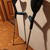 Stampelle regolabili in alluminio