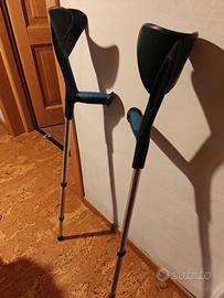 Stampelle regolabili in alluminio