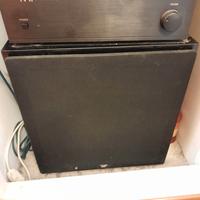 SISTEMA NHT hi end con sintoampli ANTHEM MRX 300