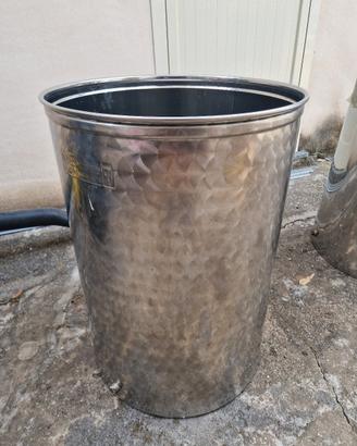 contenitori acciaio inox 150 e 200 la per olio
